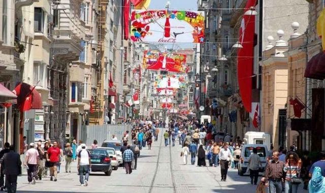 Osman Bey Street in Istanbul